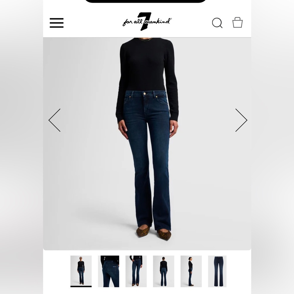 7 For All Mankind Brand new jeans